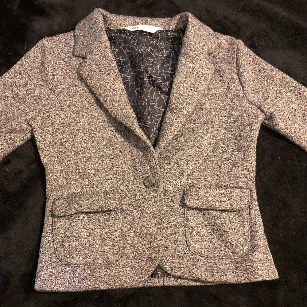 H&M Kids Grey Blazer 9-10Y